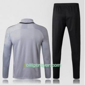 Paris Saint Germain Trenings Collegegenser Set 2017-18 Grå